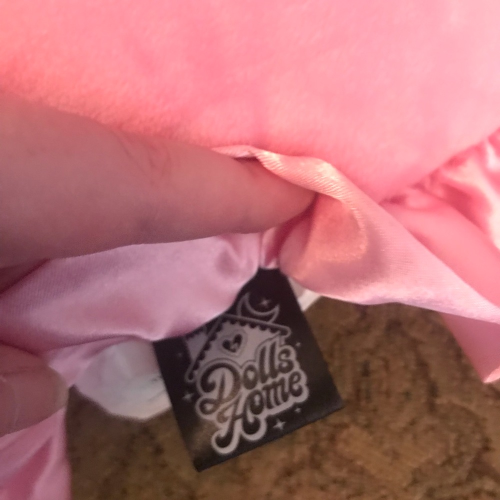 Dolls Kill Perfect Pairing Pink Throw Pillow 💞💖 - Picture 3 of 4